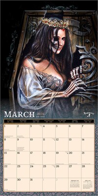 2026 BrownTrout Witches Alchemy 12" x 12" Monthly Wall Calendar (9798330701308)