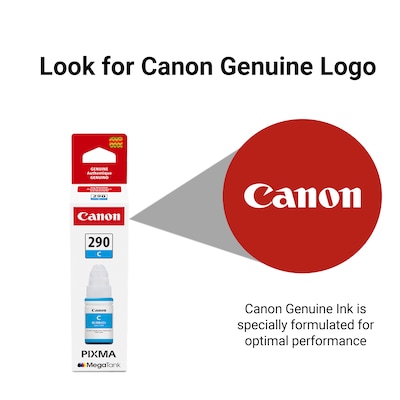 Canon GI-290 Cyan Standard Yield Ink Cartridge Refill (1596C001)