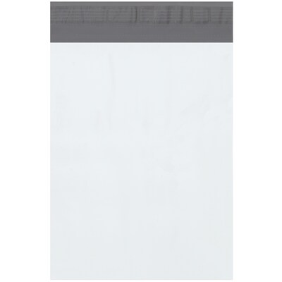 10 x 13 Self-Sealing Poly Mailer, White, 100/Carton (B874100PK)
