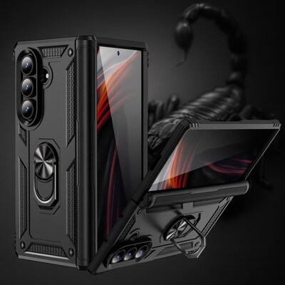 SaharaCase Raider Series Armor Pro Case for Galaxy Z Fold7, Scorpion Black (CP00882)