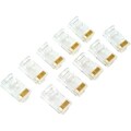 Belkin® RJ45 Plugs; with Gold-Plated Contacts, 10  Pack