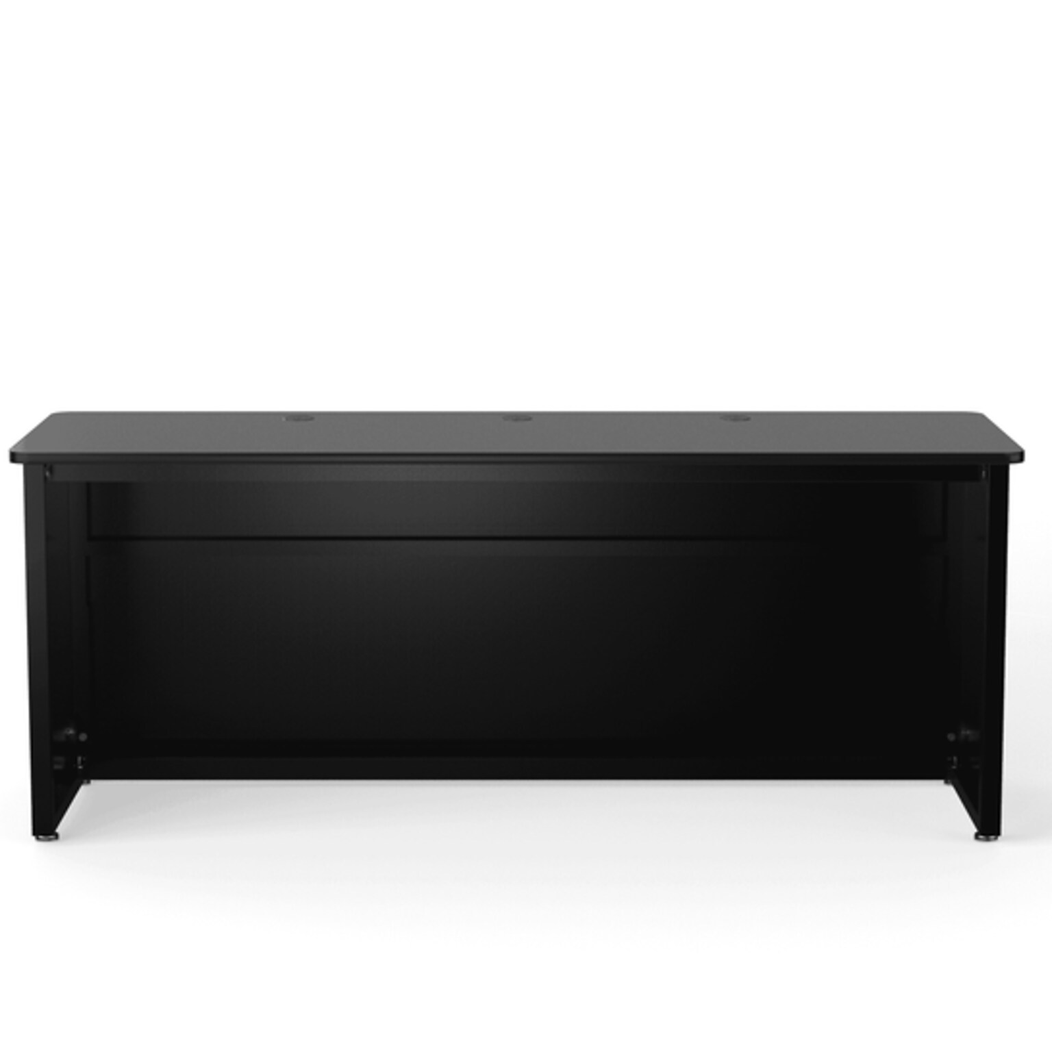 VersaDesk 72W Enclosed Versa Classroom Desk, Black (CD7224-BB)