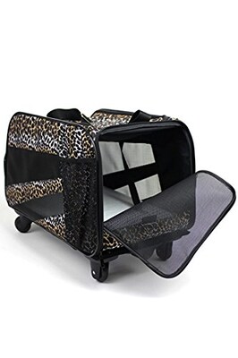Dbest Pet Smart Cart, Medium, Leopard (08-049)