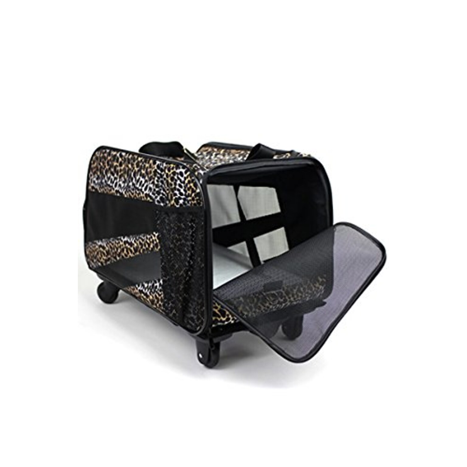 Dbest Pet Smart Cart, Medium, Leopard (08-049)