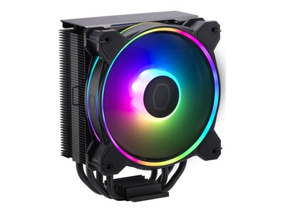 Cooler Master Hyper 212 Halo 120mm Rifle Bearing CPU Air Cooler with RGB Lighting, Black (RR-S4KK-20PA-R1)