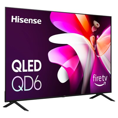Hisense 75 QD6 Series QLED Fire TV, Black (75QD65NF)