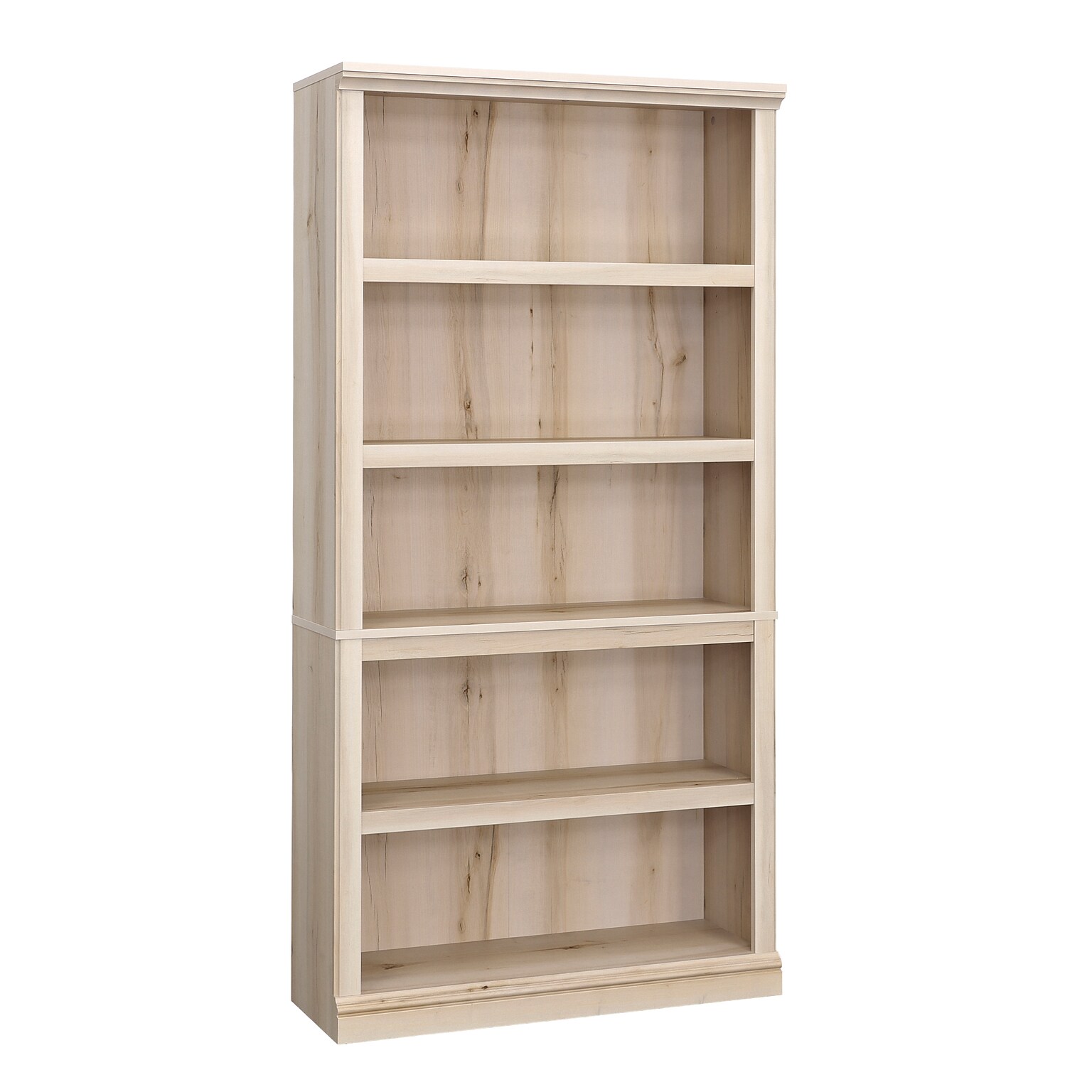 Sauder Select 70H 5-Shelf Bookcase, Pacific Maple (434822)