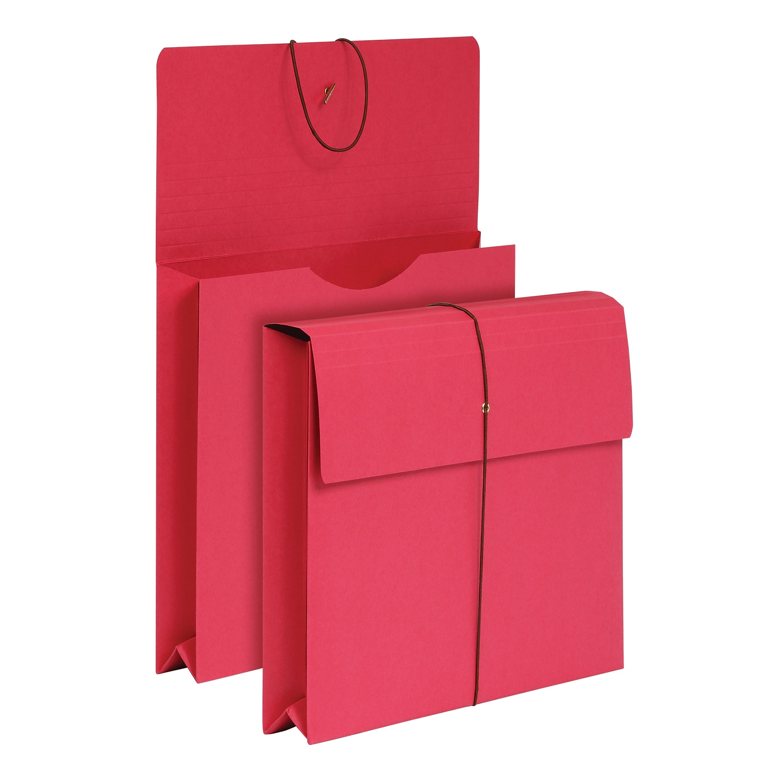 Pendaflex Expanding Wallet with Elastic Closure, Letter, Red, 10/Box (1006974)