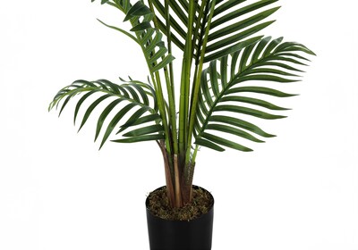 Monarch Specialties Inc. 57" Artificial Palm Tree in Pot (I 9536)