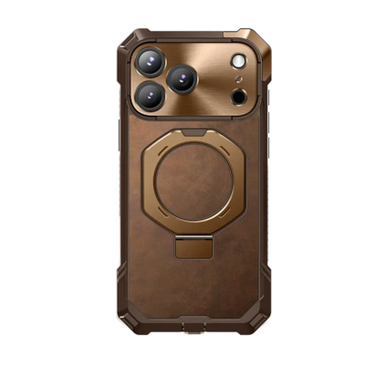 SUPCASE Unicorn Beetle Grip MagSafe Case for iPhone 17 Max, Shock Absorbing, Brown (SUP-iPhone2025Max-UBGrip-Brown)
