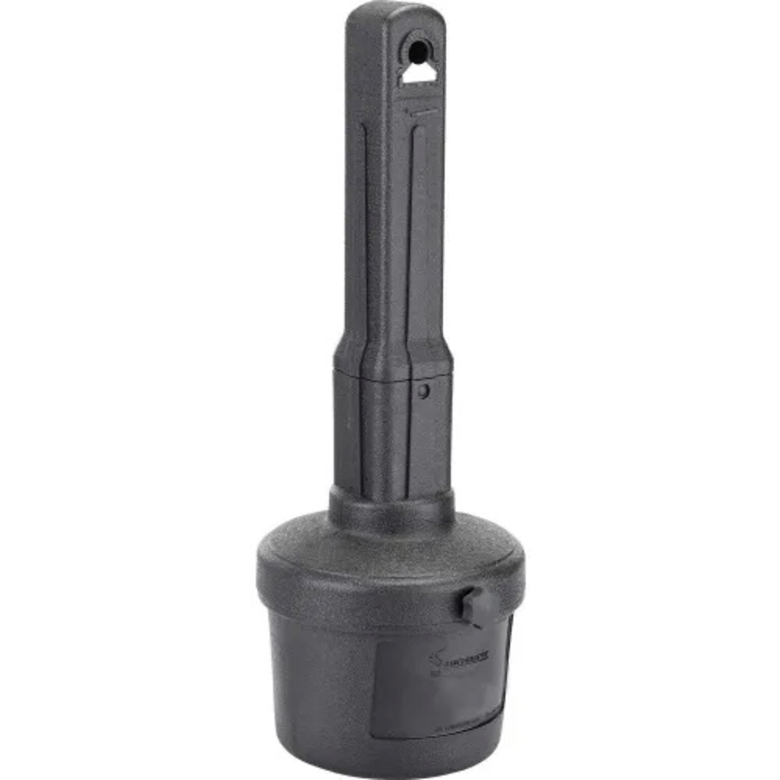 Global Industrial Outdoor Ashtray, 1-1/2 Gallon, Black (261391BK)