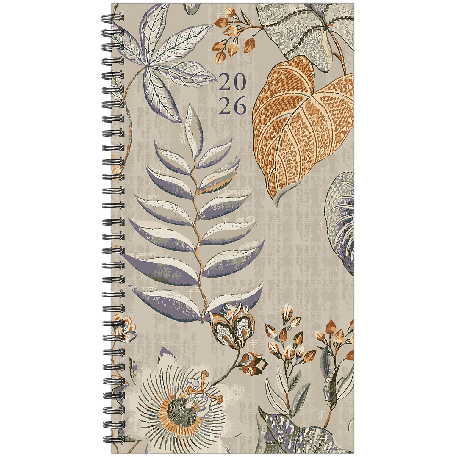 2026 Willow Creek Organic Tapestry 3.5 x 6.5  Weekly & Monthly Planner, Paperboard Cover (57353)