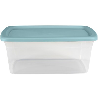 Home Logic 6 Qt. Clear Stackable Storage Bin