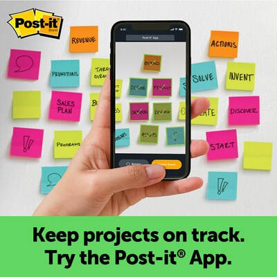 Post-it Super Sticky Easel Pad, 25" x 30", 30 Sheets/Pad, 6 Pads/Pack (559RPVAD6)