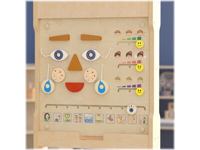 Flash Furniture Bright Beginnings Feelings and Moods STEAM Wall Activity Board (MK-ME15273-GG)