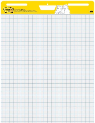  Post-it Super StickyWall Pad, 20 in x 23 in, White
