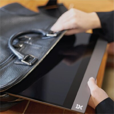 espresso Touch 15.6" FHD LCD 60Hz Portable Monitor, Built-In Speaker, Height Adjustable, Gray (900-00037)