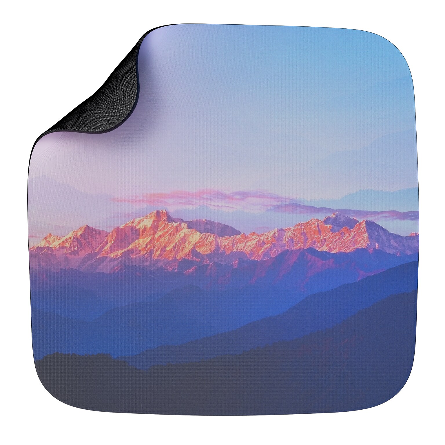Staples TECH Non-Skid Mouse Pad, MOUNTAIN SUNRISE (ST63282)