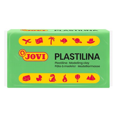 JOVI Plastilina Modeling Clay, Display Box of 30 Bars, Neon Colors (JOV70F)