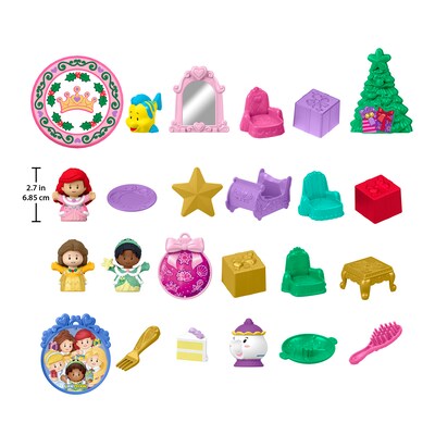 Fisher-Price Disney Princess Advent Calendar, Multicolored (JCW74)