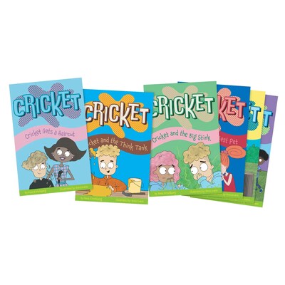 Junior Learning Cricket Decodable Chapter Books Phase 4, 6/Set (JRLBB162)