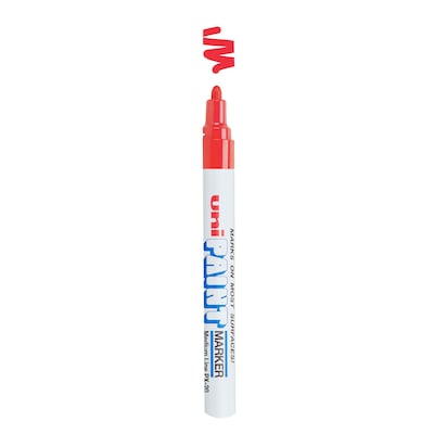 uni PAINT PX-20 Oil-Based Marker, Medium Tip, Red (63602)