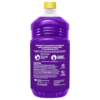 Fabuloso Multi-Purpose Cleaner, Lavender Scent, 56 fl. oz., 6/Carton (153041)