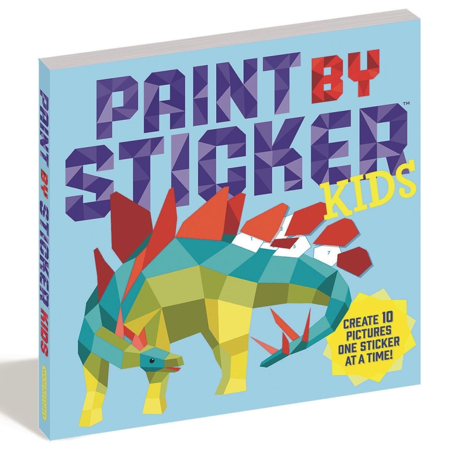 Workman Paint by Sticker Kids Activity Book (PS1454)