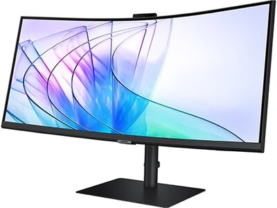 Samsung ViewFinity S65VC 34" 4K Ultra HD Curved 100 Hz LED Monitor, Black  (S34C654VAN)