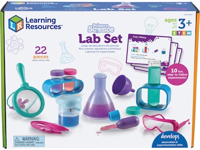 Learning Resources Primary Alt Color Science Lab Set (LER2784-P)