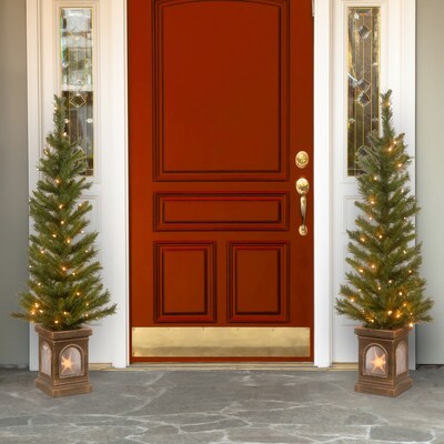 National Tree Company Leigh Valley Artificial Christmas Trees (LVP7-329-40-2)