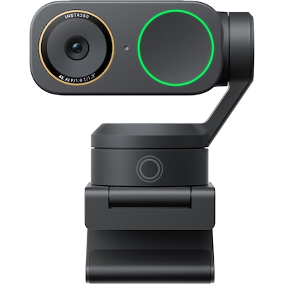 Insta360 Link 2 Pro HD 4K WebCam, Magnetic Mounted, Black (CINSABPA)