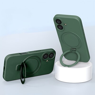 SaharaCase Venture MagSafe Phone Case for iPhone 16 Plus, Shock Absorbing, Cactus Green (CP00655)