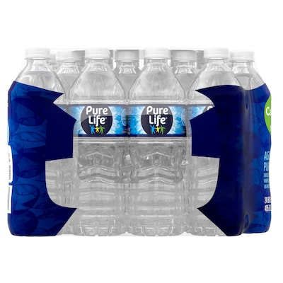 Pure Life Purified Water, 16.9 oz., 24 Bottles/Carton (110109)