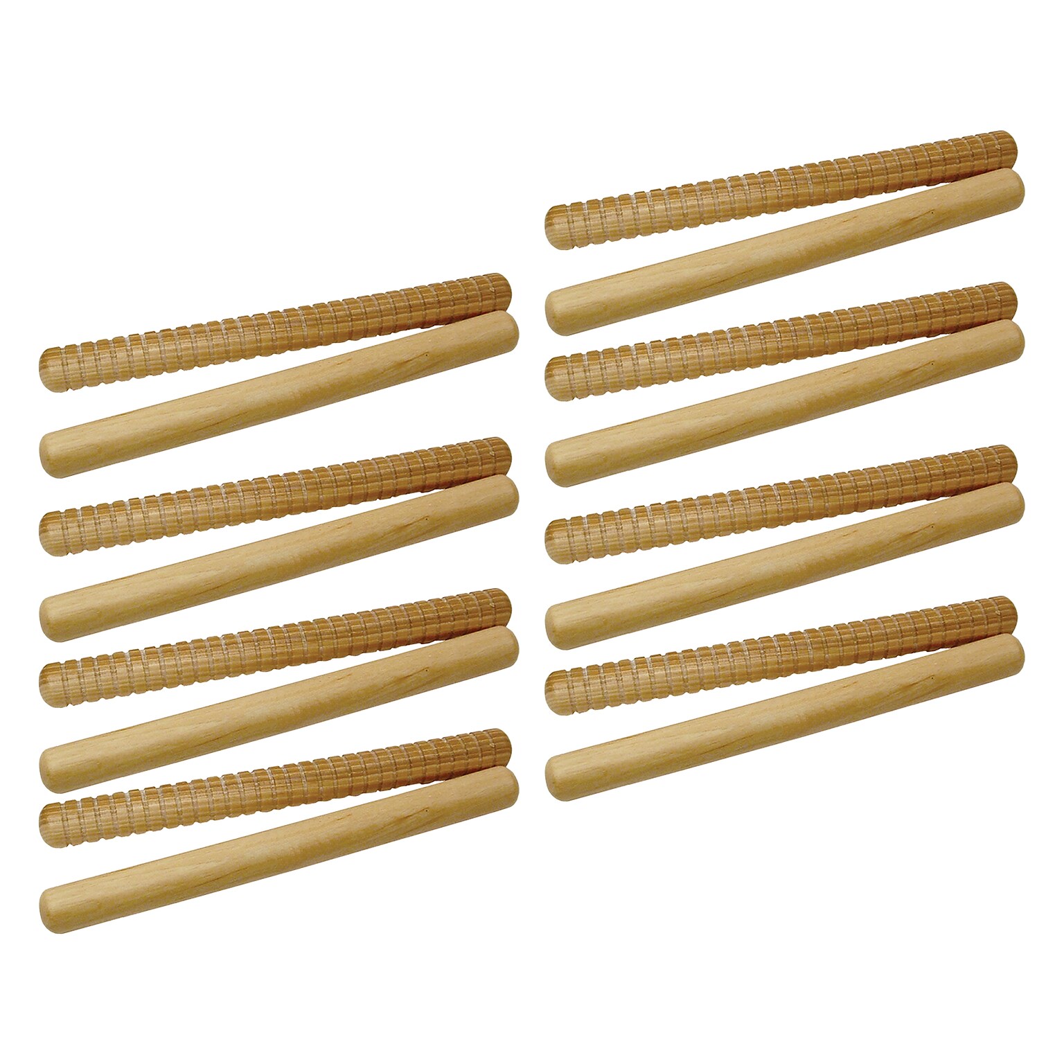 Westco Educational Products Hickory Rhythm Sticks - 8, 12 Pair (WEPRS9001812)