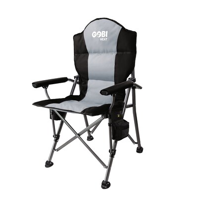 Gobi Heat Terrain Heated Camping Chair Black