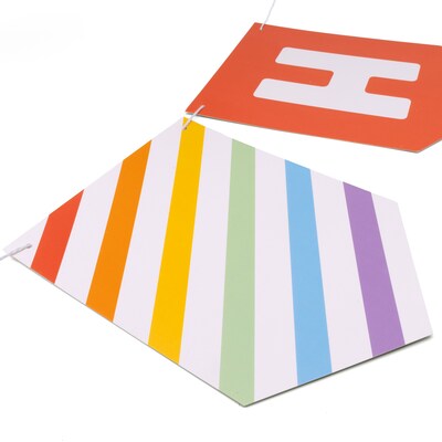 Pukka Party Bright Happy Birthday Decoration Pack, Assorted Colors, 32/Set (PUKPTY635)