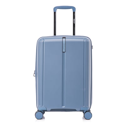 DUKAP Airley 21.85" Hardside Suitcase, 4-Wheeled Spinner, TSA Checkpoint Friendly, Blue (DKAIR00S-BLU)