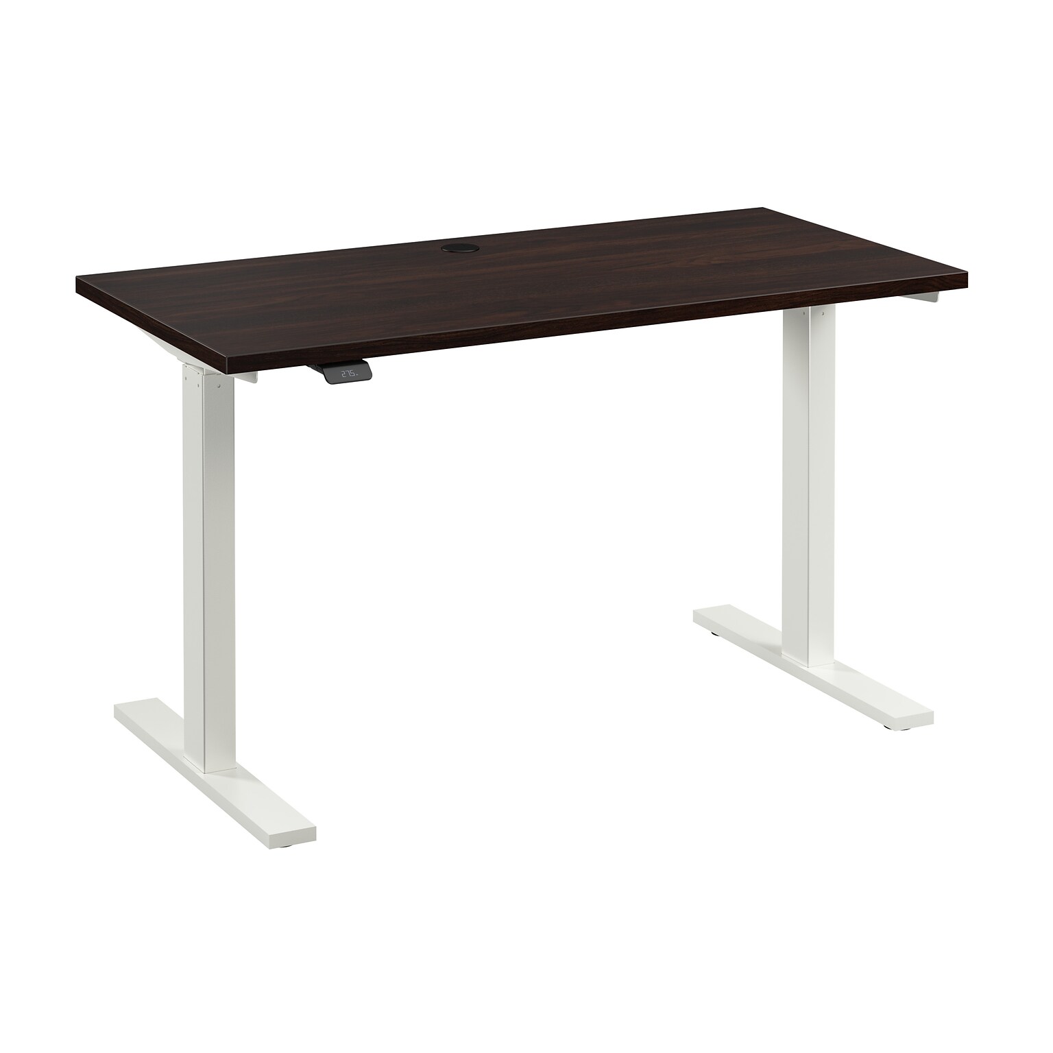 Bush Business Furniture Move 60 Series 48W Electric Adjustable Standing Desk, Black Walnut (M6S4824BWWK)