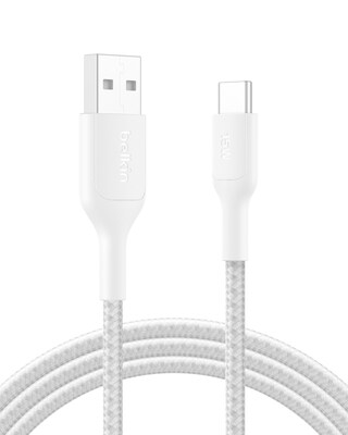 Belkin BoostCharge Pro 6.6 USB C to USB A Power Cable, Male to Male, Black (CAB022FQ2MWH)