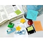 Post-it® Star-Shaped Notes, 2.6" x 2.6" Assorted Colors, 75 Sheets/Pad, 2 Pads/Pack (7350-STR)