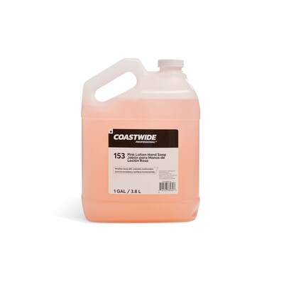 Coastwide Professional™ Lotion Hand Soap Refill, Light Floral Scent, 1 Gal., 4/Carton (CW154RU01-ACT)