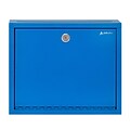 Adiroffice Blue Multi Purpose Large Size Suggestion Drop Box Mailbox, 12W X 3D X 10H (31-03-BLU)