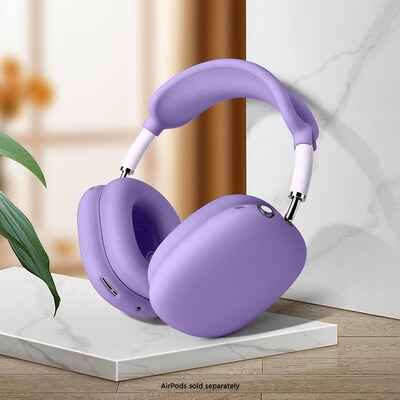 SaharaCase Silicone Combo Kit Case for AirPods Max Headphones, Purple (HP00187)