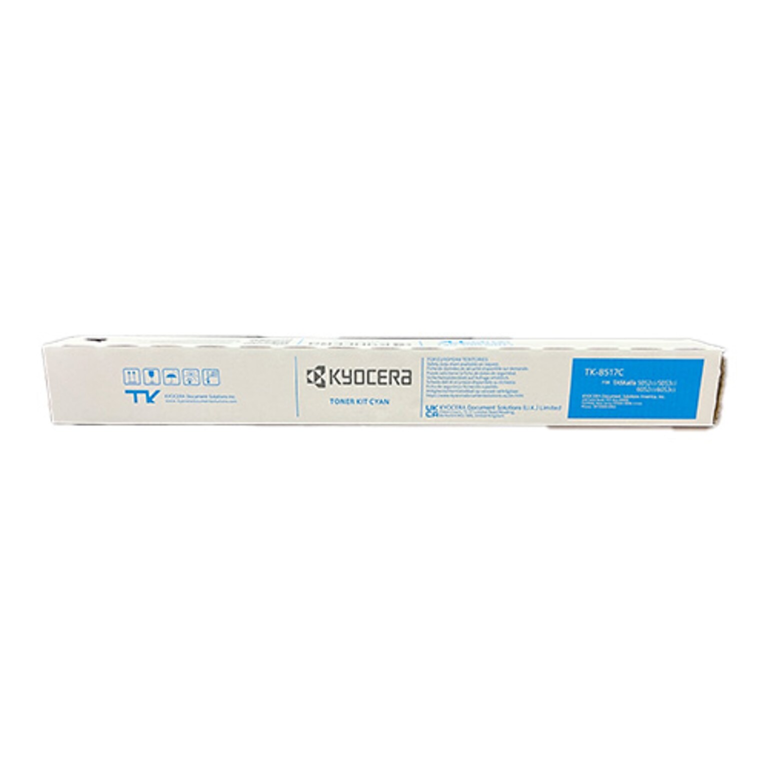 Kyocera TK-8517C Cyan Standard Yield Toner Cartridge (1T02NDCUS1)