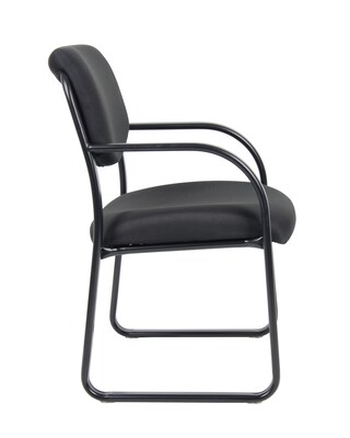 Boss Office Products B9520 Series Guest Armchair; Black