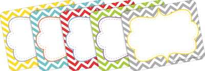 Barker Creek Chevron Beautiful Designer Bulletin Board Set (BCP-3581)
