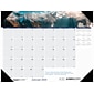 2024 House of Doolittle Mountains 22" x 17" Monthly Desk Pad Calendar (176-24)