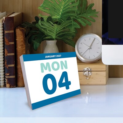 2027 Willow Creek A Big Colorful Day 6.2" x 5.4" Daily Day-to-Day Calendar, Assorted Colors (64924)