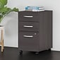 Bush Business Furniture Studio C 3-Drawer Mobile Vertical File Cabinet, Letter/Legal Size, Lockable, Storm Gray (SCF216SGSU)